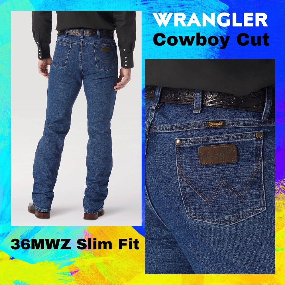 Wrangler 36 MWZ Slim Fit